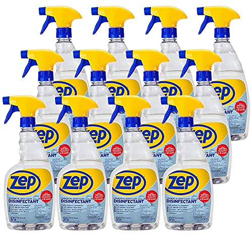 Zep Quick Clean Disinfectant 32 oz. Kills 99.9% of Bacteria in 5 Seconds (ZUQCD32)