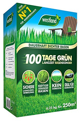 Westland® 100 Days Green - Long Term Lawn Fertiliser 6.25 kg for 250 m²