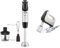 Krups Perfect Mix Stabmixer HZ6568 | Blender | 1000 Watt | Wdelstahlfuß 500 ml Zerkleinerer | 800 ml Messbecher | Edelstahl/dunkelgrau & Philips HR3741/00 Handmixer (450 Watt) weiß/schwarz