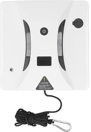 Fensterputzroboter, Automatischer Fensterputzroboter mit Fernbedienung, 2800 Pa, 40 Ml, AC100–240 V, 50–60 Hz, 80 W für Fliesen (EU-Stecker)