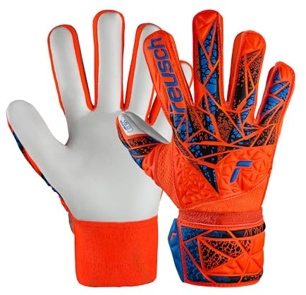 Reusch Attrakt Starter Solid Finger Support Junior Keepers Guantes para niños para Todas Las Superficies de Campo
