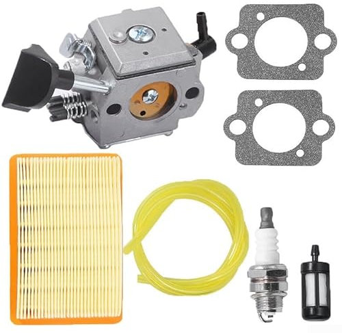 Backpack Blower Carburetor Kit, Carburetor With Air Fuel Filter Gasket Kit Leaf Blower Vacuum Parts