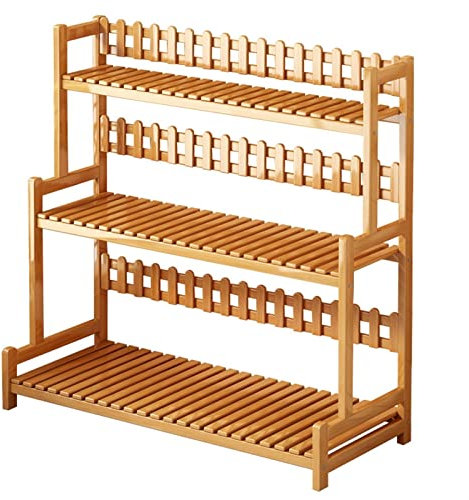 pflanzenständer, blumenstand, blumenstander Blumenregal pflanzenhocker pflanzentopf blumentopf hoch indoor holz seule Garten Blumentreppen Pflanzentreppe Ablagen deko gold metall weiß schwar