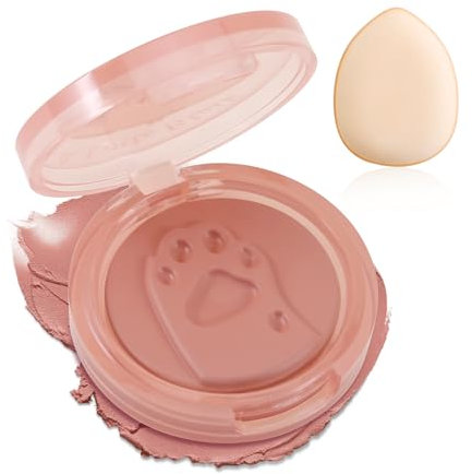 Boobeen Matte Blush Palette für Wange, rosa erröten Creme, hohe Pigment erröten, mischbar Gesicht erröten für selbstbewusste natürliche Make-up