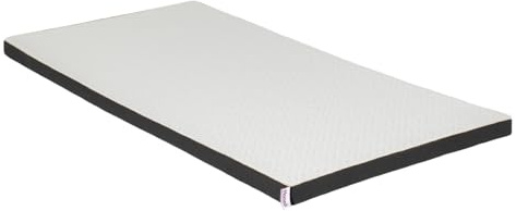 Topper 100% Viscoélastique pour Matelas - Housse Amovible et Lavable - Surmatelas de 6 cm Mousse à Mémoire - 140 x 200 x 6 cm - Homedi