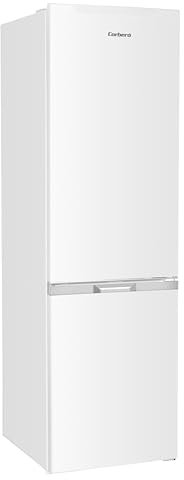 Corbero - Frigorífico Combi No Frost | CCH18024X | 253L | 60x54,5x181 | Luz LED | Crisper | Estantes de Cristal | 40 Db | Blanco
