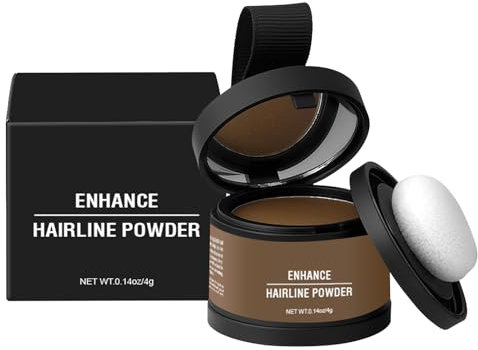 Haaransatzpuder für Frauen,Haarpuder - Wurzelausbesserungspulver, Applikator inklusive - Langanhaltendes Haarschattierungswerkzeug, Haar-Concealer, Grauabdeckung für feines und dünner