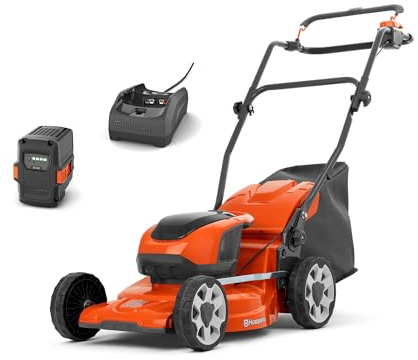 Husqvarna LC 137i Akku-Rasenmäher inkl. Akku und Ladegerät | 37 cm Schnittbreite, leichtes kompaktes Design für kleine Gärten inkl
