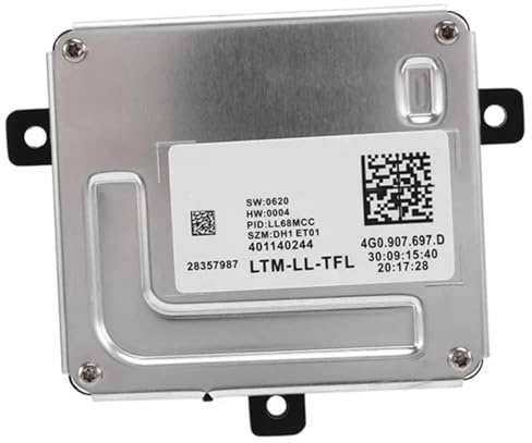 Ballast Xenon,Unité De ContrôLe Ballast Utilisation adaptée pour Audi A4 A5 A6 Q3 Q5 Nouveau Module de Feux Jour DRL Contrôle Ballast Follower Controller 4G0907697D 4G0907397D