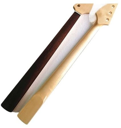 E Gitarrenhals 20 Bünde Gitarrenhals Hochglanzlack Fretless Griffbrett Musikzubehör