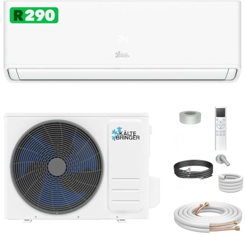 Kältebringer® Climatiseur Split Réversible 9000 BTU 2,8 kW R290