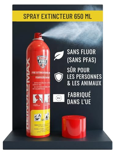 notlok Safety Work Brandsläckare Spray 650ml A, F, E <1000V, utan fluor