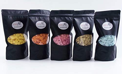 5 Set Aroma Callets 1 kg für Pralinen - Nachspeisen - Desserts