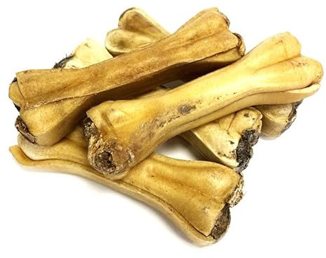 Tripe Filled Bones x 10 Natural Rawhide Dog Treats Chews RHS