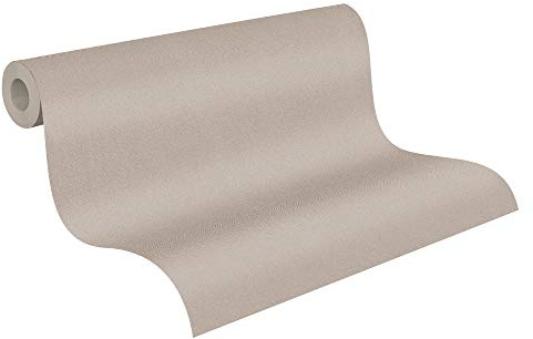 A.S. Création Vliestapete New Elegance Deutschland tapeziert Unitapete einfarbig 10,05 m x 0,53 m beige 375552 37555-2