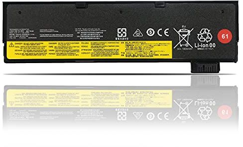 K KYUER 24Wh 01AV423 Laptop Batteria per Lenovo ThinkPad A475 A485 TP25 P51S P52S T470 T480 T570 T580 Series 61 01AV423 4X50M08810 01AV422 SB10K97579 SB10K97580 01AV424 SB10K97581 01AV452 01AV490