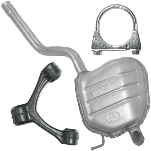 Polmo Schalldämpferset Auspuff Endtopf für Golf 5 V 2007-12/2009 1.4 1.6 Kombi
