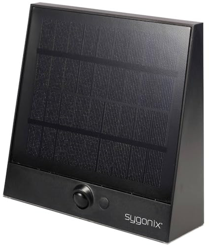 sygonix SY-5801970 Solar-Außenleuchte mit Bewegungsmelder LED integriert, 2 W, anthrazit-grau