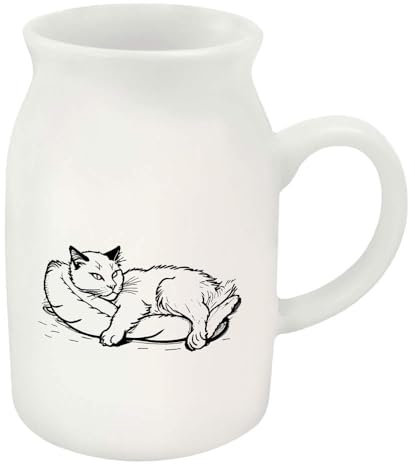 Azeeda 300ml 'Persian Cat' Ceramic Milk Jug (MJ00015315)