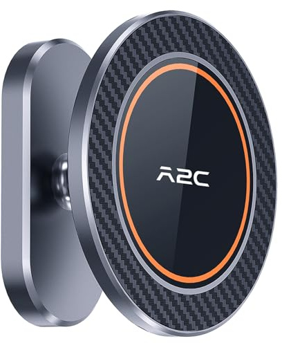 A2C helmetall gym magnetisk telefonhållare för MagSafe, avancerad träning nödvändigheter gåva för män kvinnor, [dubbel magnet] bärbar telefonmontering gymtillbehör kompatibel med iPhone 17 16 15 14 13