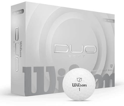 Wilson Duo mjuka golfbollar vit modell 2025