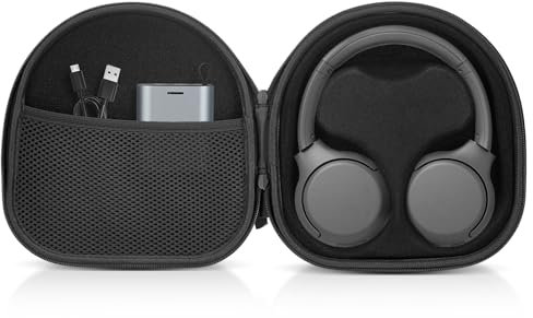 Zocipro Case for Sony WH-CH720N/WH-CH520/WH-1000XM4, JBL Tune 510BT/520BT/720BT/710BT Wireless Noise Cancelling Headphones, Portable Travel Headphone Case Bag with Removable Inner Support (Black)
