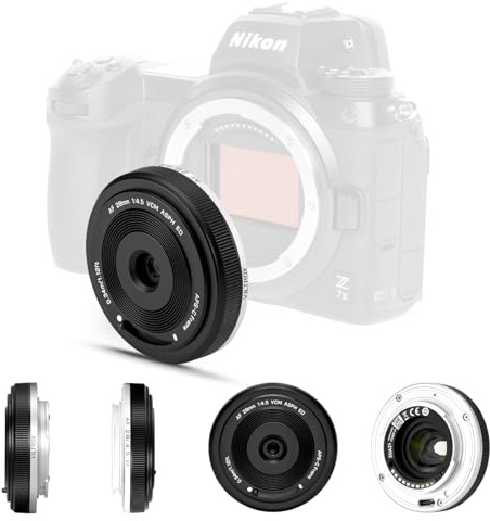 Viltrox 28mm f/4.5 AF Pancake Lens for Nikon Z | Full Frame Wide Angle Prime | Auto Focus for Z5, Z6, Z7, Z8, Z9, ZF, Z50, ZFC, Z30 | Z-Mount