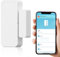 AVATTO Sensore Smart WiFi per porta e finestra, mini sensore per finestra con allarme, compatibile con Alexa e Google Assistant, telecomando Smart Life (nessun gateway necessario)