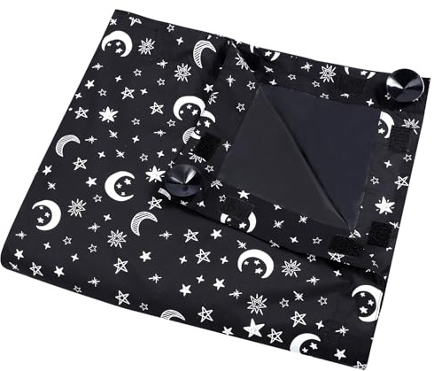 Portable Blackout Blind with Suction Cups - Adjustable Temporary Blackout Curtain, No Drill Blinds Lightweight for Baby Room/Nursery/Travel - 130 x 198cm