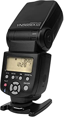 YONGNUO YN565EX III C Flash Speedlite Blitzschuh Blitzschuh TTL HSS Slave Kompatibel mit 1500D 1300D 800D 750D 60D 50D