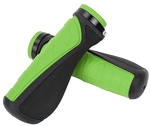 VGEBY Fahrradgriffe, Ergonomische Anti-Rutsch Lenkergriffe, Gel f¨¹r , Trekking, Mountainbike, und Citybike (Gr¨¹n+Schwarz)
