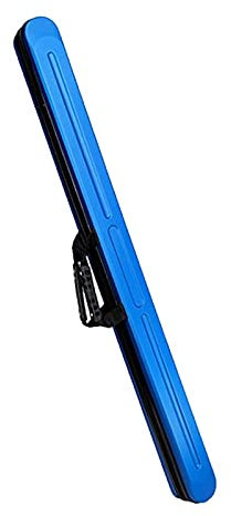 caihuashopping Angeltasche Tragbare Angelrutenbeutel Multifunktions wasserdichte Fischereizahntasche Abs Hartschale Angelbeutel Stoßfest Angelrolle Tasche Angelrutenkoffer (Color : L Blue)