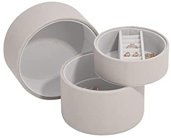 Stackers Schmuckkästchen für den Nachttisch, Taupe