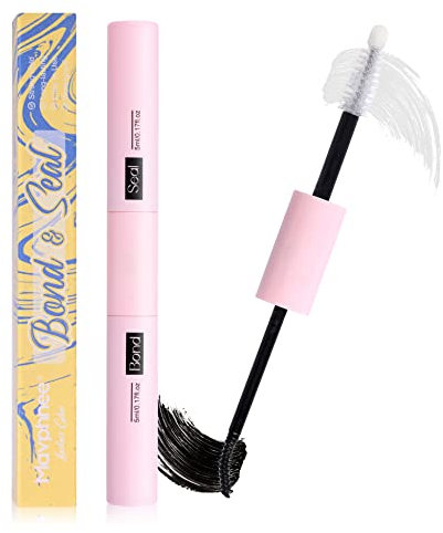 Lash Glue Bond and Seal Long Lasting Strong Hold Waterproof 2 in 1 Cluster Eyelash Glue for DIY Lash Extensions by Mavphnee