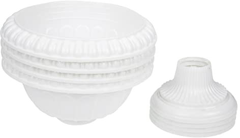 KONTONTY 8pcs Mini Roman Flower Pot Decorative Wedding Road Flower Container Plastic European Style Plant Holder Creative Home Supplies for Wedding Decor