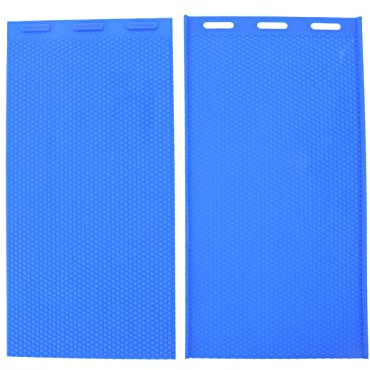 Kikumi 2er-Pack Bienenwachsplatten, Weiche Silikon-Imkerei-Wachsplatten