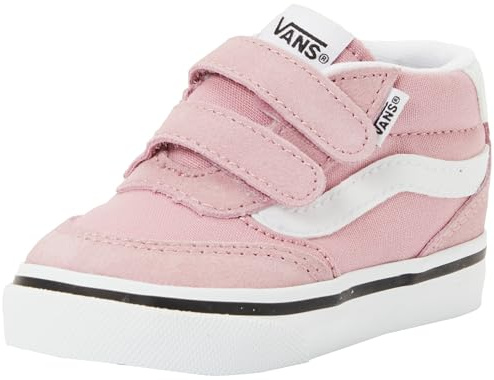 Vans Brooklyn Mid VSneaker Unisex per Bambini, Alba Rosa, 7 UK Child