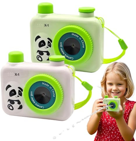 Panda Spray Prank Camera - 2 x simulazione gadget giocattolo, accessorio fotografico ta, set di barzellette carine | Funzione divertente festa per i momenti di celebrazione della laurea