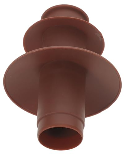 IMIKEYA Fondue Fountain Spiral Rod Fondue Tower Spare Part Chocolate Fountain Central Shaft Chocolate Core Shaft Replacement Spiral Assembly Light Brown