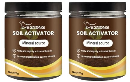 Soil Activator, Soil Pro Activator, SoilActivator, Organic, Water-Soluble Formula for Optimal Nutrient Uptake & Root Development, Enhance Growth for Vegetables & All Plants (2)