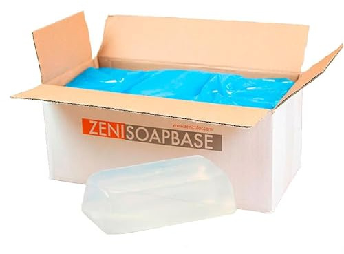 Base de jabón de glicerina al por mayor 10 kg transparente sin SLS, para hacer jabones caseros
