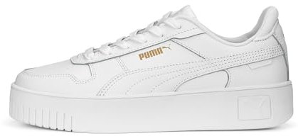 PUMA Carina Street, Sneaker Donna, White White Gold, 41 EU