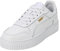 PUMA Carina Street, Sneaker Donna, White White Gold, 41 EU