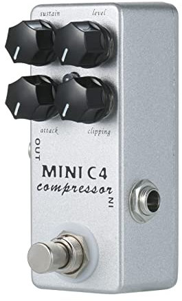 Karlak o compressor, MINI C4 Compressor Guitar Effect Pedal True Bypass