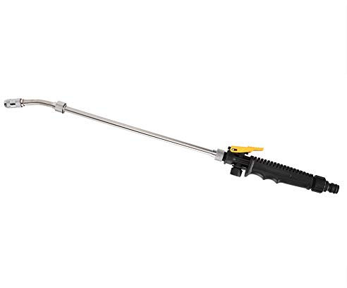 Garden Hose Nozzle, G3/8in DN10 2-in-1 High Pressure Water Sprayer, Adjustable for Car Washing and Flowers