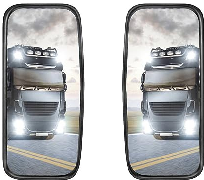 2x Universal LKW Außenspiegel 42x20cm Seiten spiegel