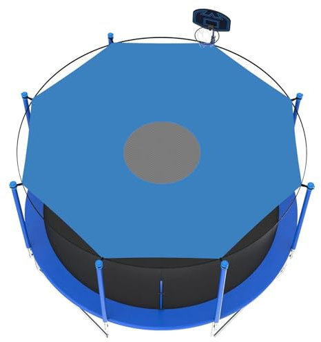 Sonnenschutz Trampolin Zelt Abdeckung, Trampolin Abdeckung 6/8/10/12/14/16 Fuß, Trampolin Randabdeckung Zubehör, Trampolin Sonnenschutz Dach Outdoor, Trampolin Abdeckung Überdachung Im Freien