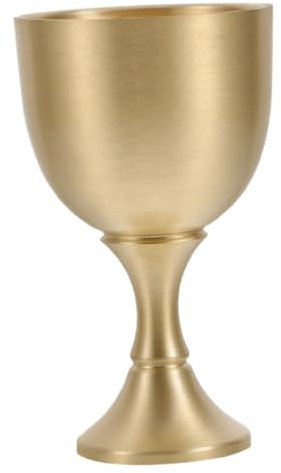 Gatuida Coupe De Communion or Calice Autel Laiton Gobelet Sacré Pour Décoration Cérémonie