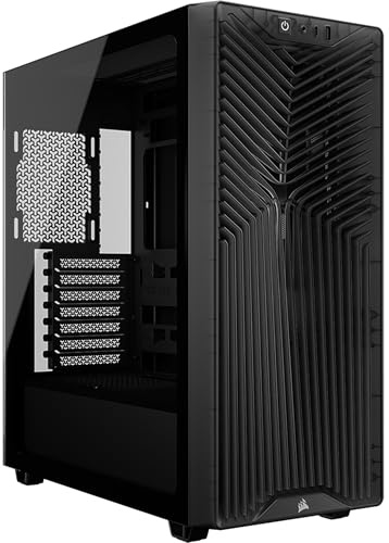 CORSAIR 3200D RS Mid Tower PC-Chassi – 3x RS120 PWM Fläktar Ingår – Rök