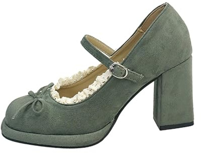 Chaussures traditionnelles pour femme - Avec dentelle - Escarpins plats - Élégantes